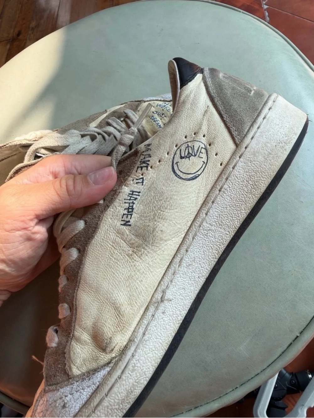 Authentic Golden Goose Super-Star Sneakers
